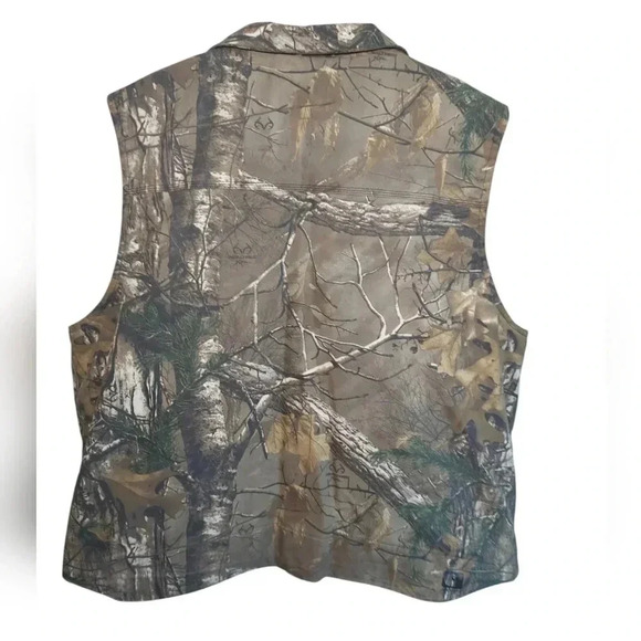 Carhartt  Real Tree Camouflage Quick Duck Quilted Hunting Vest 2XL - Picture 2 of 8